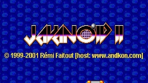 Lost Classics:Javanoid 2(Java Browser Arkanoid Type Game)