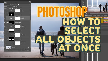Mask all Objects at once in Photoshop