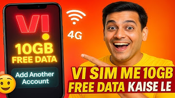 How to get 10GB free data on Vi SIM?