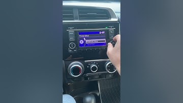 How to delete a connected phone in Honda fit 2019