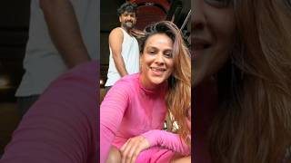 Nia Sharma With Brother