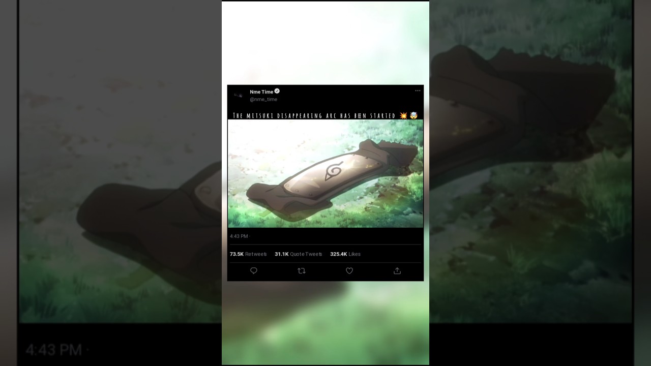 The Mitsuki Disappearing Arc 💥🤯 