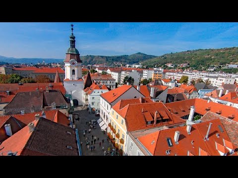 【HD】🌍 Walking Through the Old Town of Krems an der Donau in Austria