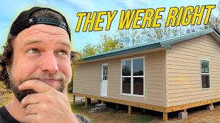 They told us we couldn't build a house