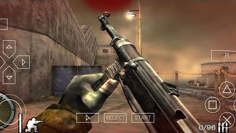 Medal of Honor Heroes 2 | gameplay walkthrough part 2 | Red Chilli | PSP emulator android