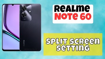 Split Screen How to use multi screen Realme Note 60 || Split screen setting || Multiple screen use