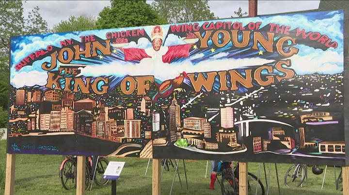 King of Wings mural unveiled on Buffalo's East Side