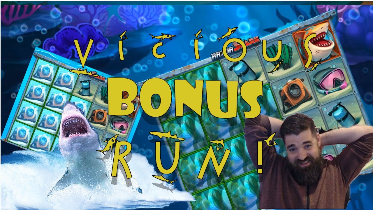 Epic run on Razor Shark!