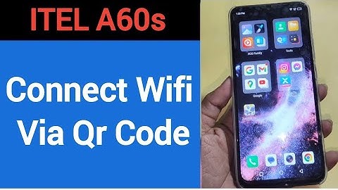 How to connect WiFi via QR code, Itel A60s Bina password ke Wi Fi connect kaise karen