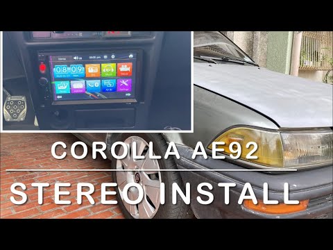 HOW TO INSTALL A 2DIN STEREO WITH CAMERA