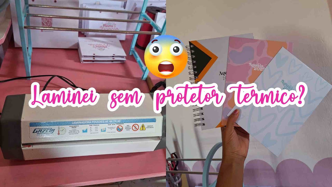 COMO FAZER LAMINAÇÃO SEM PROTETOR TÉRMICO
