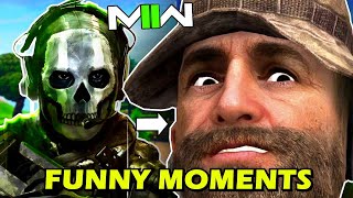 Modern Warfare 2 Campaign Funny Moments & Fails (Part 1)