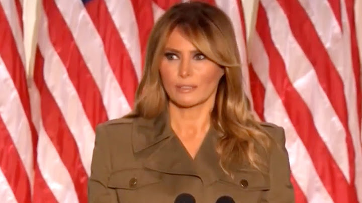 LIVE: 2020 Republican National Convention -Day 2, First Lady Melania Trump addresses RNC |Epoch News