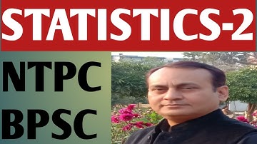STATISTICS l CLASS 2 l By M.K.Jha #JhaclassesPatna