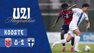 U21 Highlights (9 min.): Norja–Suomi 0–2 | U21-maaottelu | 8.6.2026