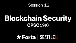 Session 12 - Comprehensive security strategies in Web3 | Course | Forta