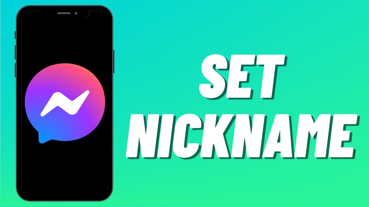 How to Set Nickname on Messenger - YouTube