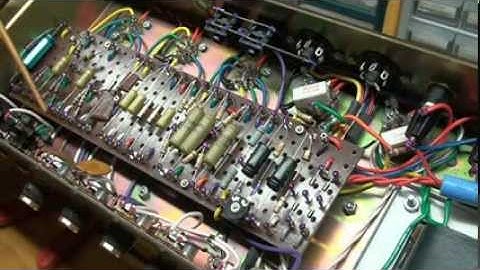 1968 Marshall plexi 50 Watt Output Transformer Change 1