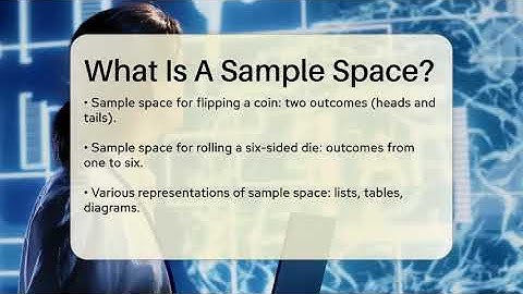 What Is A Sample Space? - The Friendly Statistician