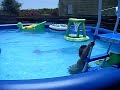 Aiden & Brennan swim (filmed with Fuji Z20fd)