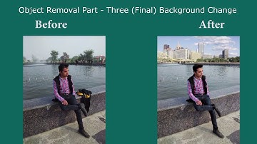 How to Remove Object in Photo (PicsArt - Tutorial) Change Background Part - Three