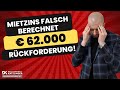 62k eur mietrckforderung