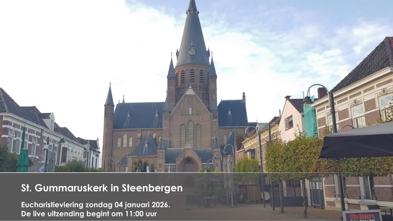 Eucharistieviering St. Gummaruskerk Steenbergen, zondag 04-01-2026 