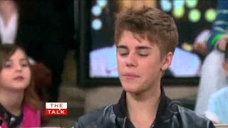 Justin Bieber On The Talk Hd Part 1 Of 2