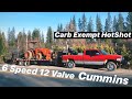 First Heavy Tow with my 12 Valve Cummins. 6 speed swapped