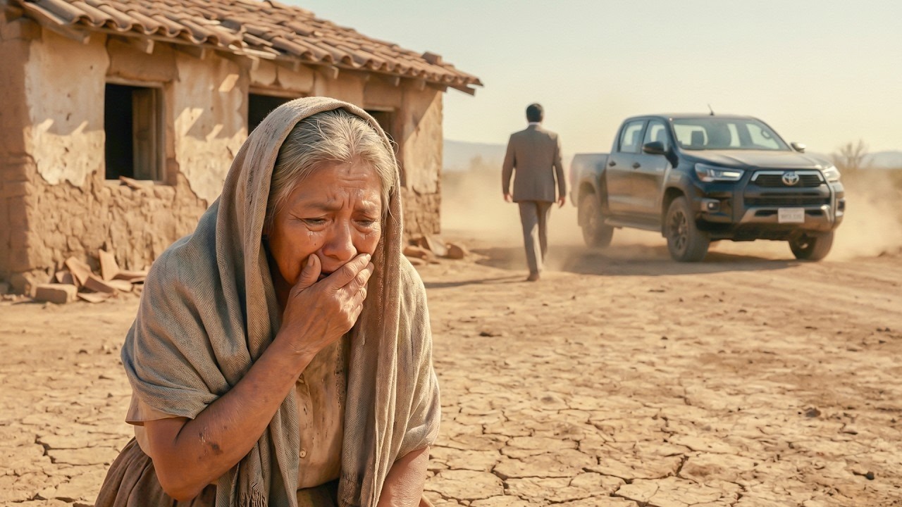 Hijo Millonario, Dueño de una Constructora, Abandonó a Su Madre en una Casa Vieja de Barro… Pero