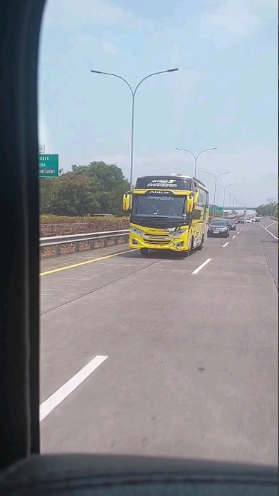Suara klakson bus parwis mirip sugeng rahayu