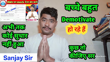 rojgar with ankit app problem viral video live by sanjay sir