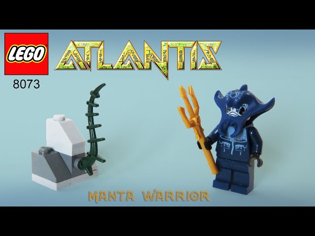 Bering strædet Crack pot deltager LEGO ATLANTIS - Manta Warrior (Set 8073 Building Instructions) - YouTube