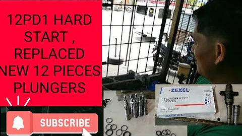 Isuzu 12pd1 injection pump calibration