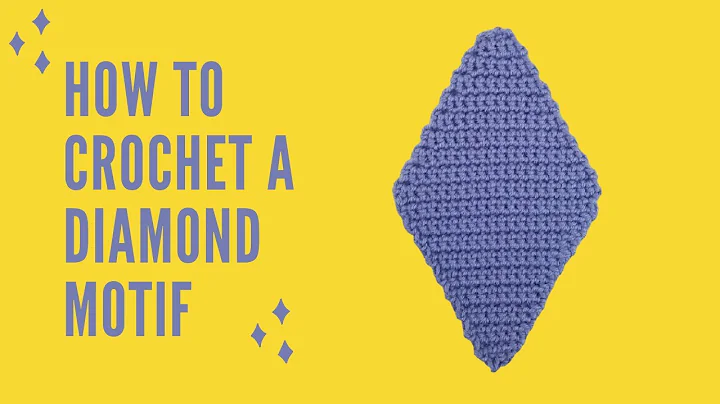 Learn Left Handed Crochet Techniques: Diamond Motif