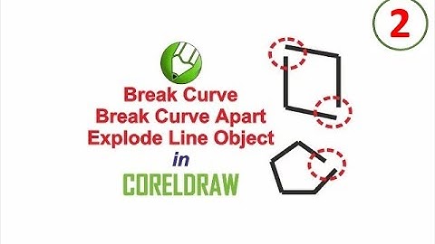 Explode / Break line object in Coreldraw  | Coreldraw Tips and Tricks Break apart and more (2)