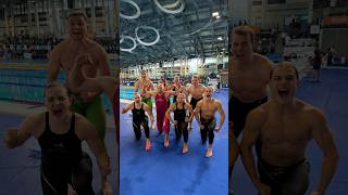 Behind the scenes of the PAN picture #finswimming #swimming #nageavecpalmes #team #teammates