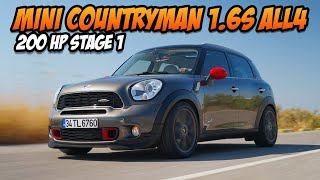 MINI Cooper S Countryman All4 / Stage 1 200 HP ile Ne Kadar Hızlı ? / Ne Kadar Gokart ? Test Ettik screenshot 2