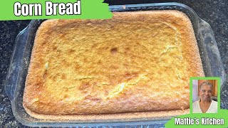 Delicious Christmas Corn Bread/ Jiffy Cornbread Recipe/ Mattie's Kitchen Delicious Christmas Corn Bread/ Jiffy Cornbread Recipe/ Mattie's Kitchen