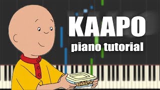 KAAPO TUNNARI - Piano Tutorial