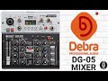 D debra audio dg05  digital recording mixer  simple yes or no  test  review  asmr