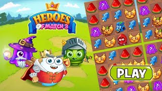 3 в ряд - Герои средневековья, как играть онлайн на Z-Game.XYZ screenshot 4