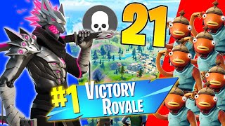 VITTORIA EPICA su RISSA A SQUADRE con 21 KILL  - Fortnite