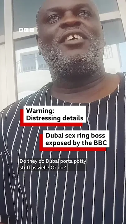 Dubai sex ring boss exposed by the BBC – #BBCAfricaEye #Shorts