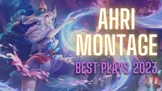 Ahri Main Montage | Mirrowfox Best Ahri Plays 2023-2024