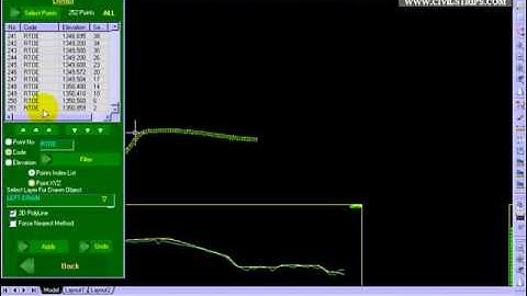 20 - CivilStrips, How To  Plot Catch Points On Horizontal Alignment