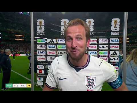 Harry Kane Post match Interview 🔥| England vs Mexico 3-2
