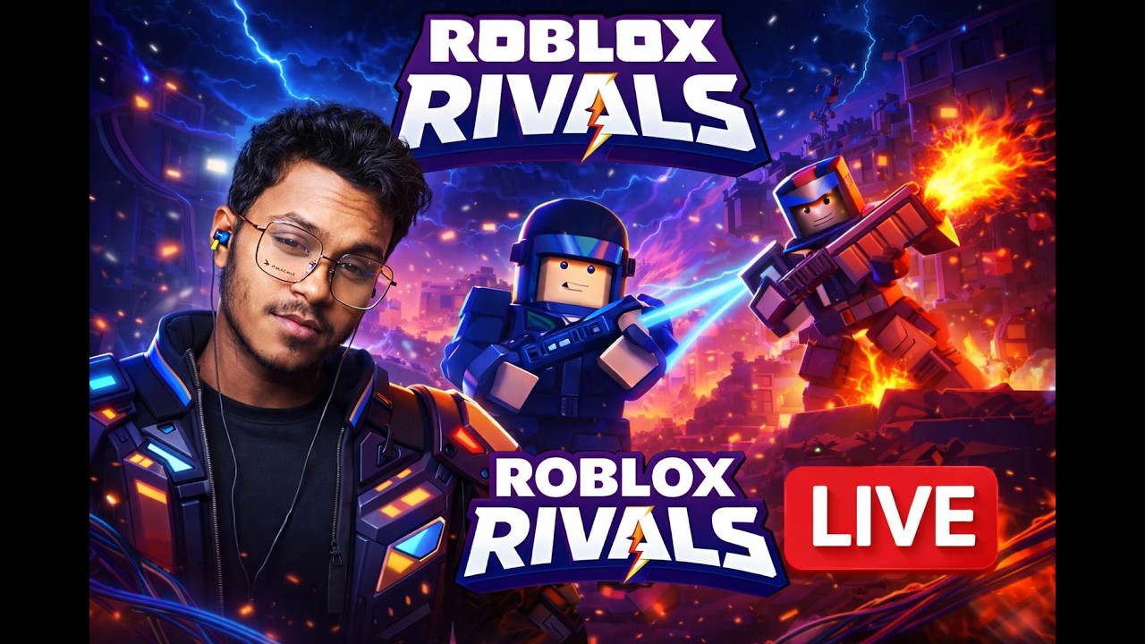 Roblox Rivals LIVE 🔴 | Epic Battles & Pro Gameplay with RAJURIVALS ...