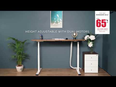 Apple Flexi with Motorized Height Adjustable Study Table by Atmosphere - video from Atmosphere