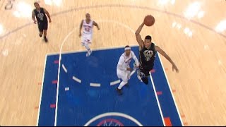 Giannis Dunks From Just Inside Free Throw Line 01.04.17